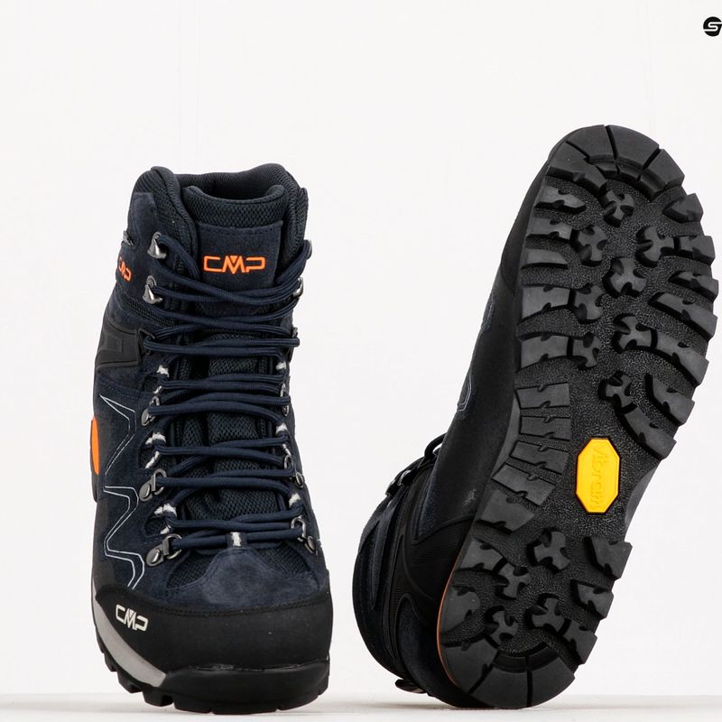Cizme de trekking pentru bărbați CMP Athunis Mid gri 31Q4977 17