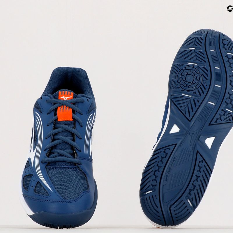 Încălțăminte de volei Mizuno Cyclone Speed 3 albastru-albă V1GA218021 14
