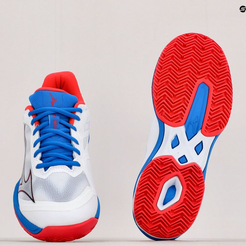 Pantofi de padel pentru femei Mizuno Wave Exceed Light CC Padel alb 61GB222225 19