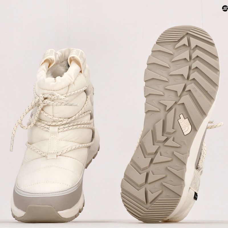 Cizme de trekking pentru femei The North Face Thermoball Lace Up alb NF0A5LWD32F1 13