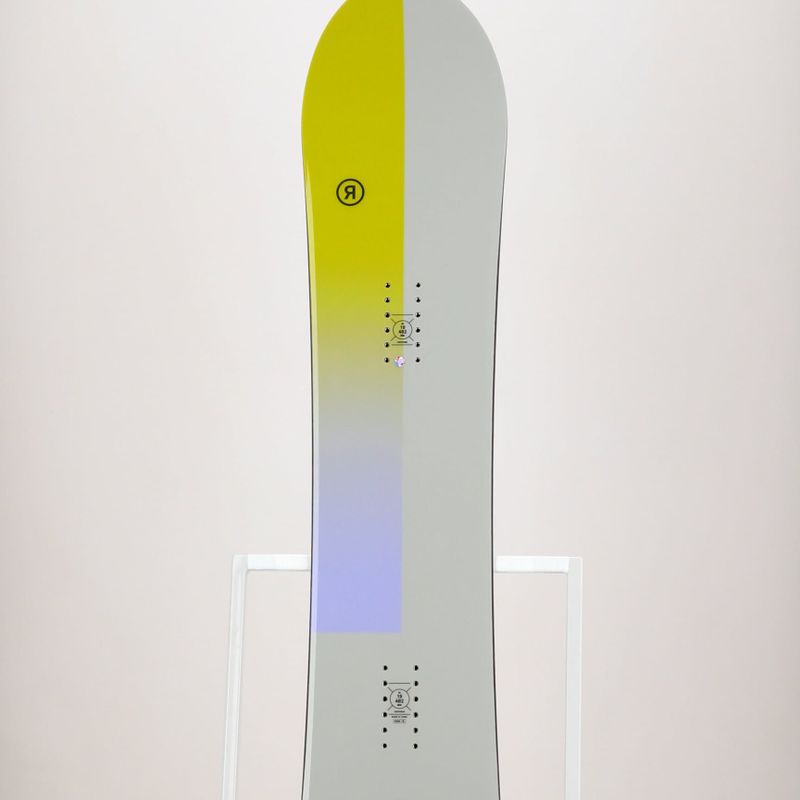 Snowboard pentru femei RIDE Compact gri-galben 12G0019 12