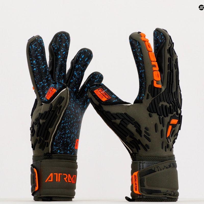 Mănuși de portar Reusch Attrakt Freegel Fusion Goaliator verzi 5370095-5555 13