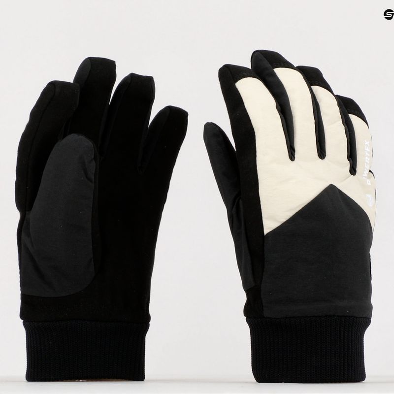 Mănuși de trekking pentru copii Salewa Ptx/Twr negru și alb 00-0000028218 10