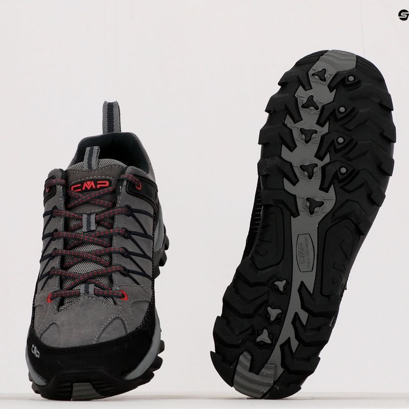 Cizme de trekking pentru bărbați CMP Rigel Low gri 3Q13247 16
