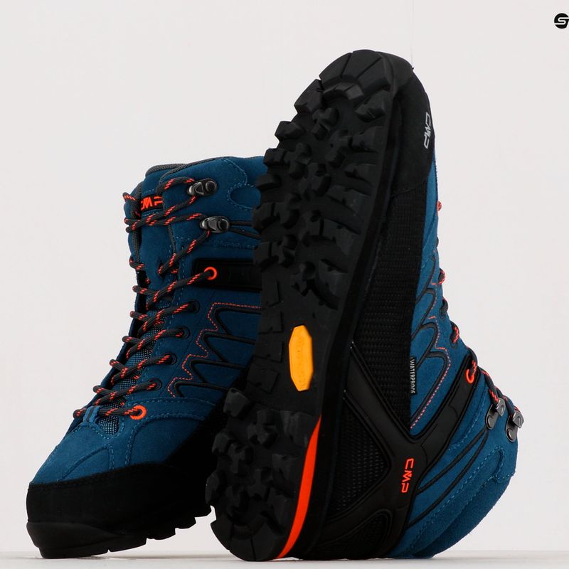 Cizme de trekking pentru bărbați CMP Moon Mid albastru 31Q4797 19
