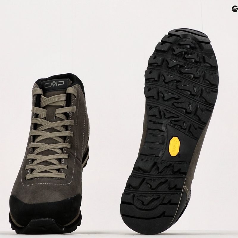 Cizme de trekking pentru bărbați CMP Elettra Mid maro 38Q4597 18
