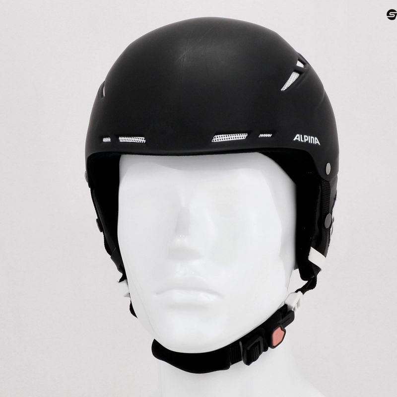 Cască de schi Alpina Biom black matte 9