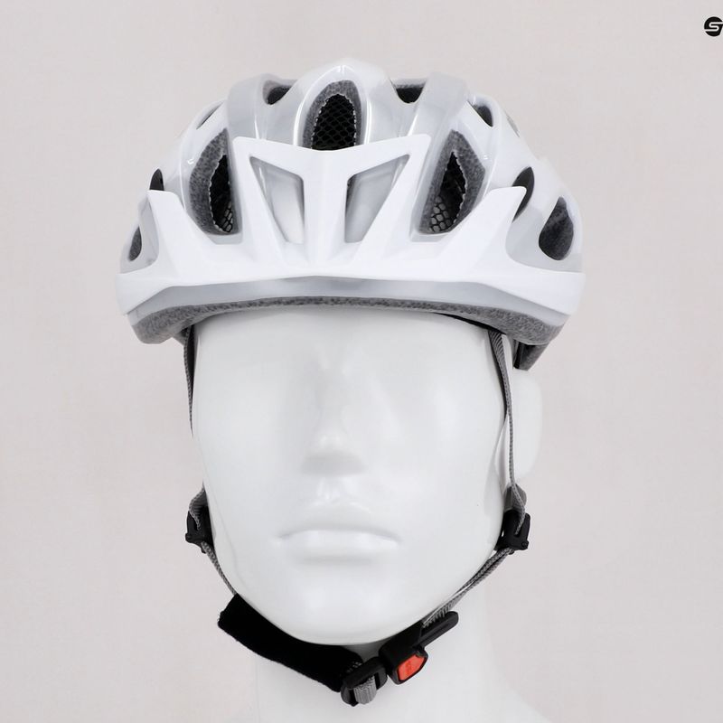 Cască de bicicletă Alpina MTB 17 white/silver 9