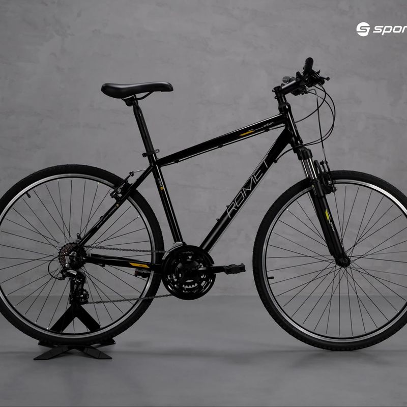 Bicicleta de fitness Romet Orkan M negru și auriu 17