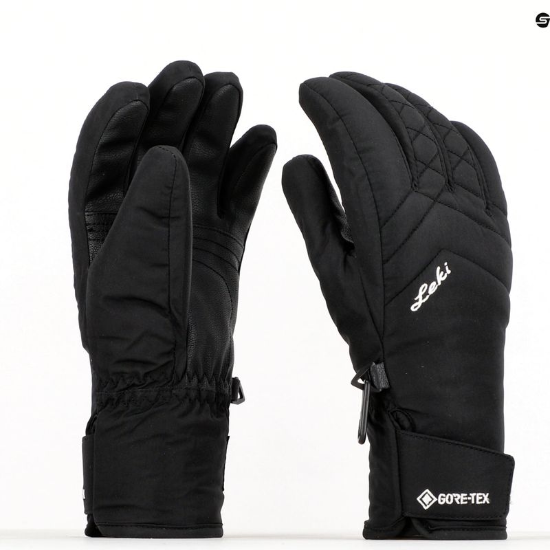 Mănuși de schi pentru femei Leki Sveia Gtx Lady, negru, 649804201 5