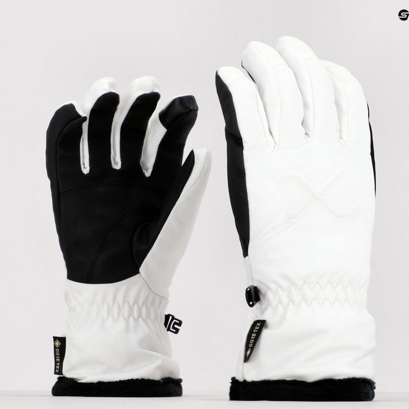 Mănuși de schi pentru femei KinetiXx Ada Ski Alpin GTX, alb, 7019-110-02 7