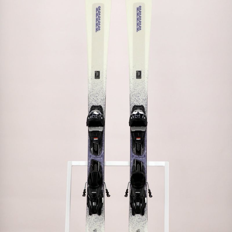 Schiuri de coborâre pentru femei K2 Disruption 76C W + 10 Compact Quikclik Free albe 10G0406.143.1 11