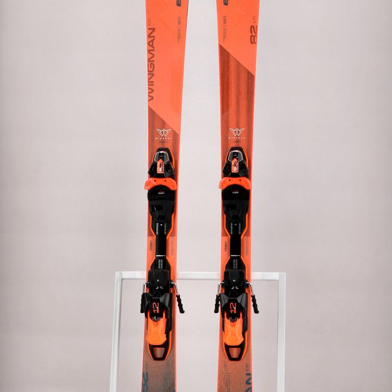 Schiuri de coborâre Elan Wingman 82 CTI Fusion + EMX 12 portocaliu ABBHBT21 12