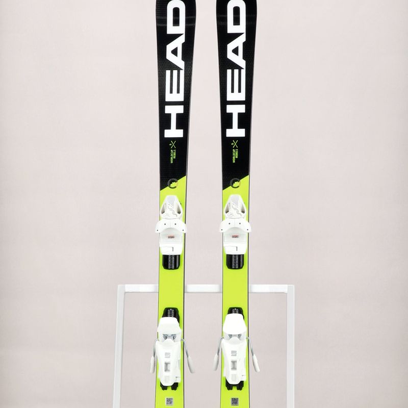 Schi alpin pentru copii HEAD WC e.Race Team SW Jrs+Jrs 7.5 galben 314142/100862 13