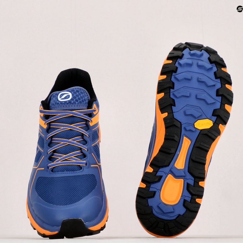 SCARPA Spin Infinity GTX pantofi de alergare pentru bărbați albastru marin-oranj 33075-201/2 18