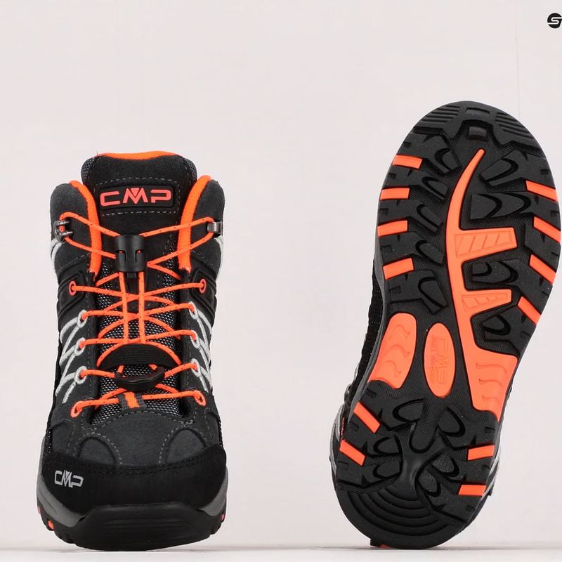 CMP cizme de trekking pentru copii Rigel Mid gri 3Q12944 13