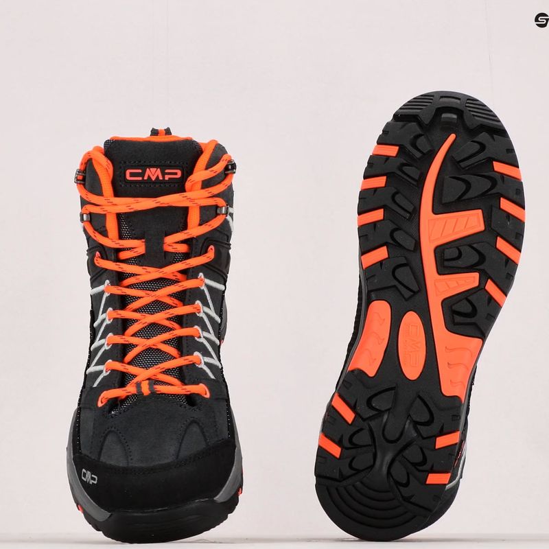 CMP cizme de trekking pentru copii Rigel Mid gri 3Q12944J 13