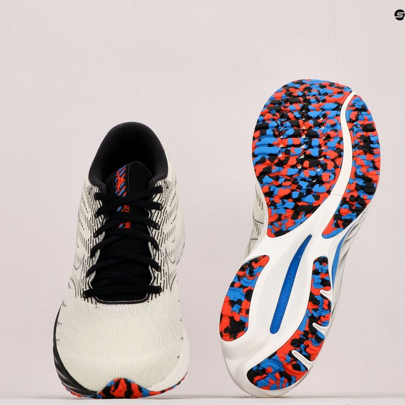 Pantofi de alergare pentru bărbați Mizuno Wave Rider 26 alb J1GC226301 13