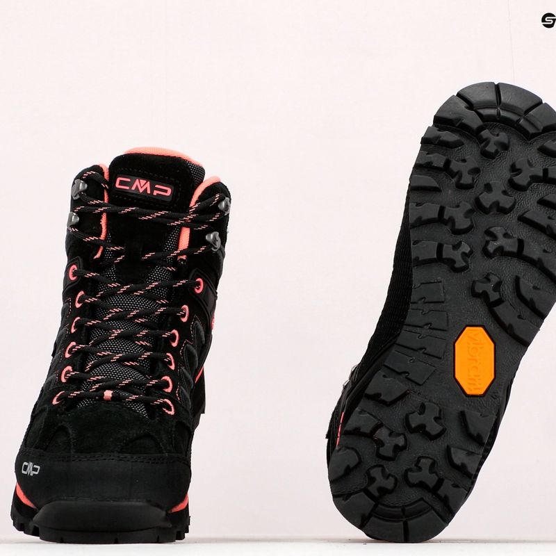 Cizme de trekking pentru femei CMP Moon Mid negru 31Q4796 19