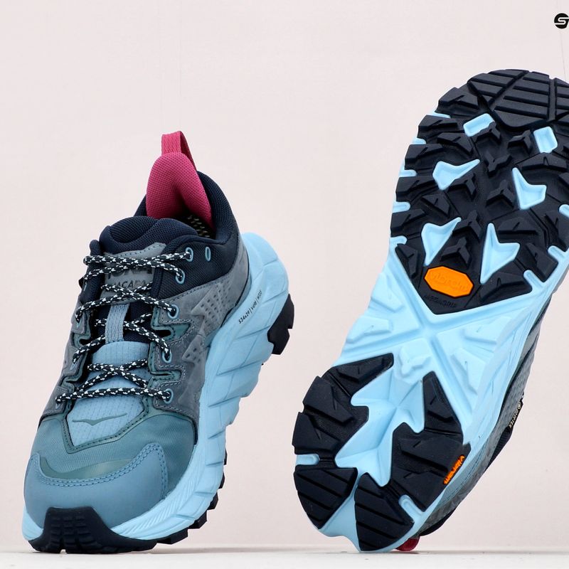 Cizme de drumeție pentru femei HOKA Anacapa Low GTX albastru 1119373-MSSS 13