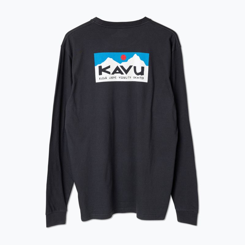 Longsleeve pentru bărbați KAVU Etch Art. black 2