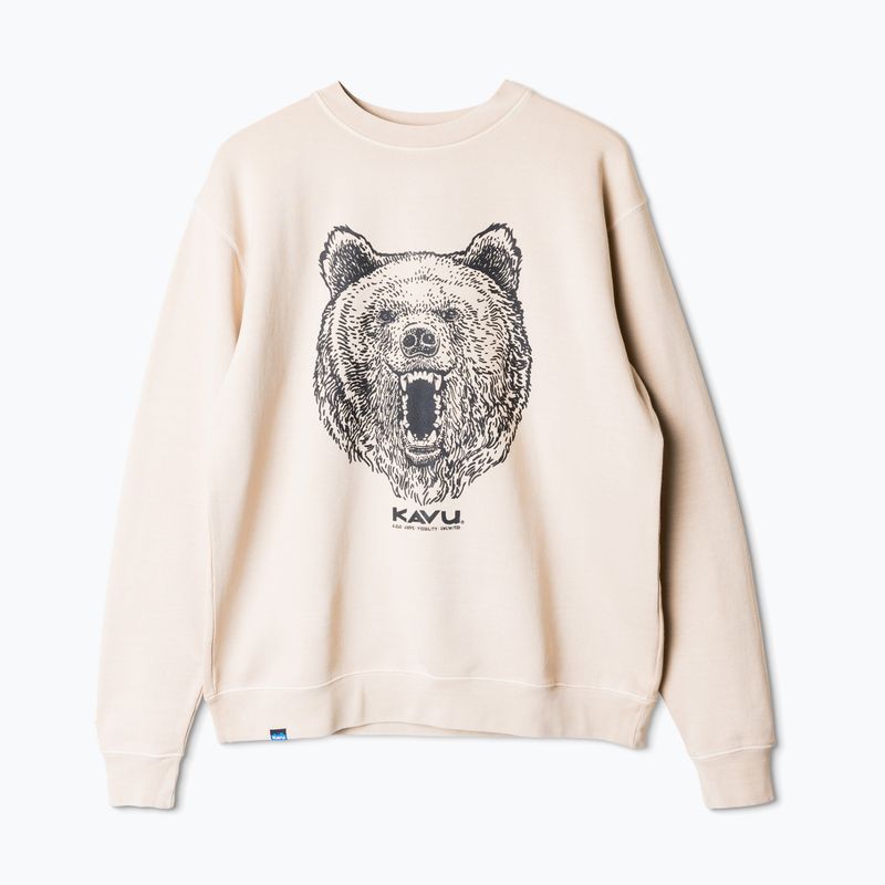 Bluză pentru bărbați KAVU Core Crew irish cream