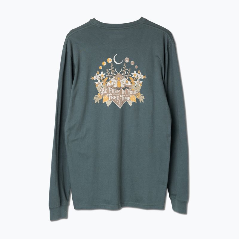 Longsleeve pentru bărbați KAVU Free Time green gables 2