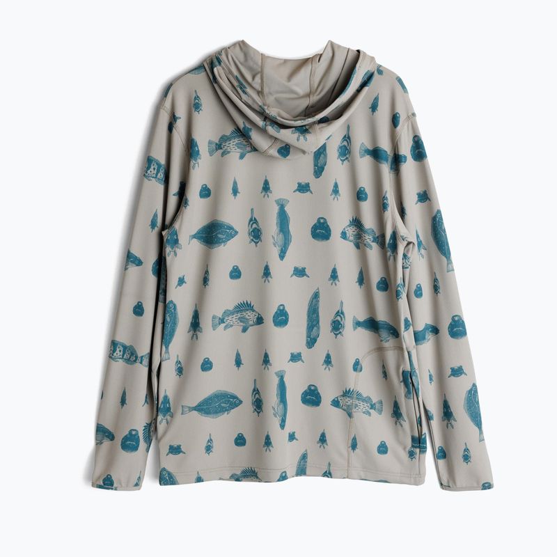 Hanorac pentru bărbați KAVU Sol Hoodie fish the line 2
