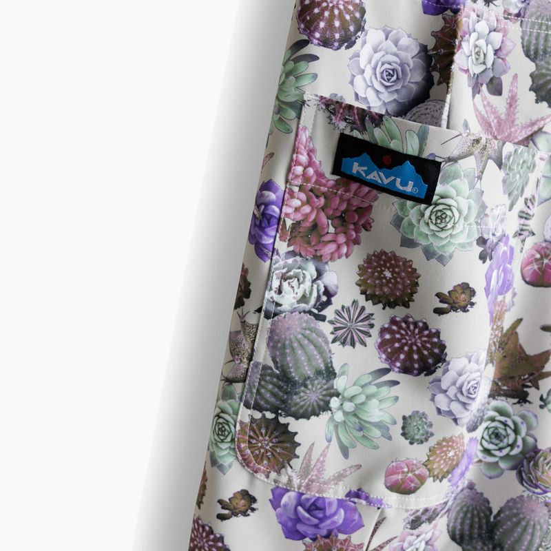 Pantaloni scurți pentru femei KAVU Montanita succulents 4
