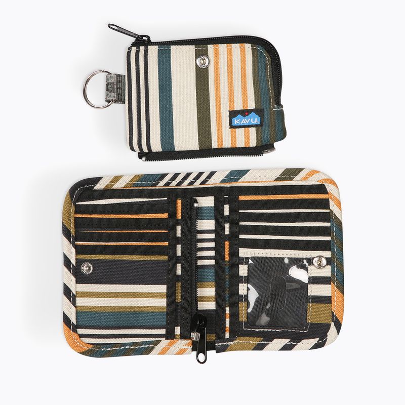 Portofel KAVU Zippy kelp stripe 4
