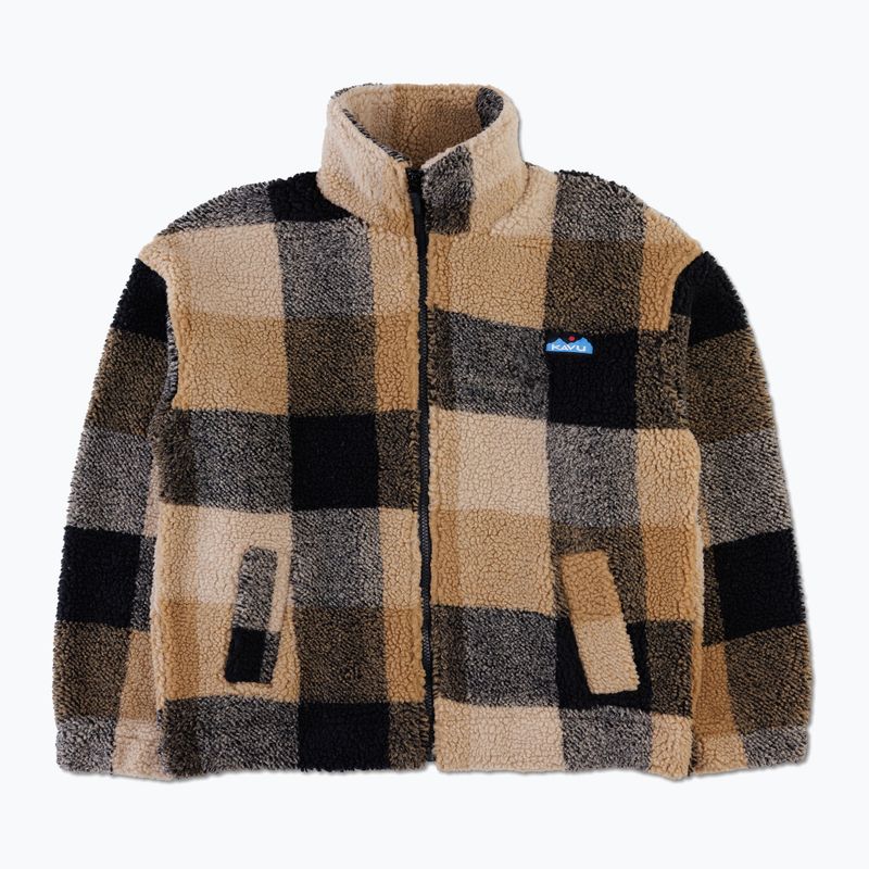 Bluză fleece pentru femei KAVU Loven hilltop plaid 5