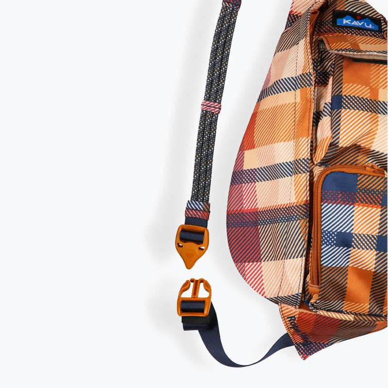 Rucsac de oraș KAVU Mini Rope Sling 4 l cabin plaid 4