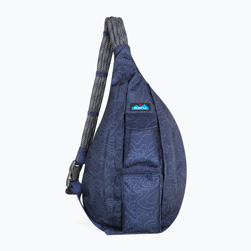 Rucsac de oraș KAVU Rope Sling 10 l navy topo