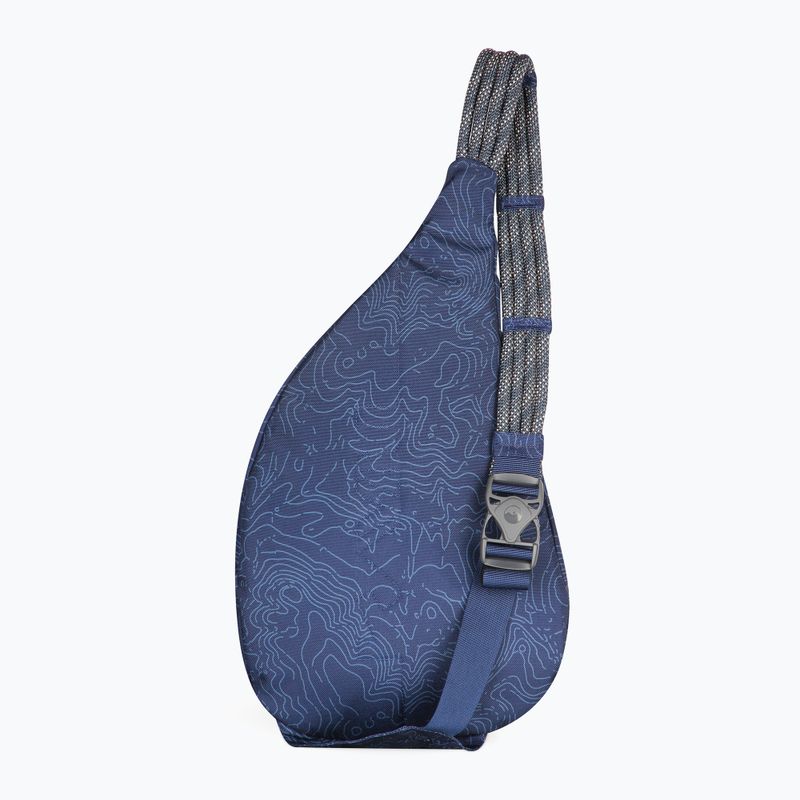 Rucsac de oraș KAVU Rope Sling 10 l navy topo 2