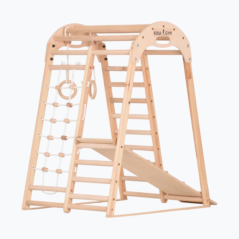 Triunghi gimnastic pentru cățărat RINAGYM Kids 2 natural 3