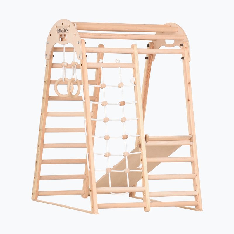 Triunghi gimnastic pentru cățărat RINAGYM Kids 2 natural 4