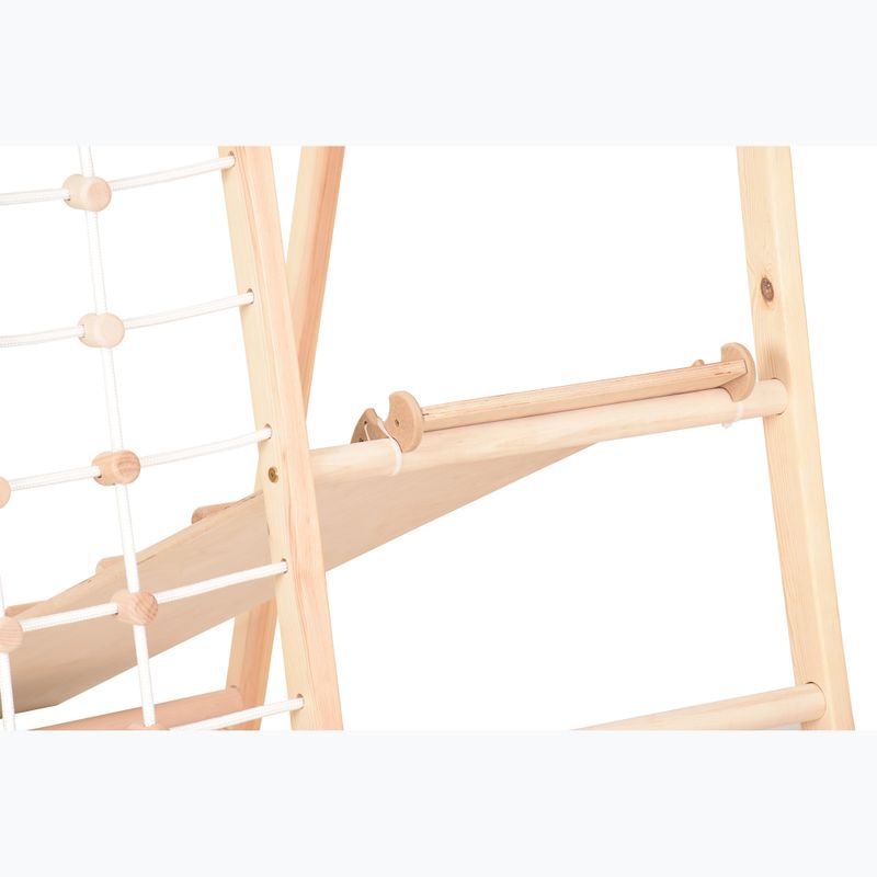 Triunghi gimnastic pentru cățărat RINAGYM Kids 2 natural 9