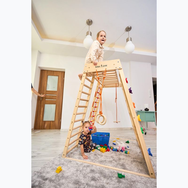 Spalier din lemn pentru gimnastică  RINAGYM Kids 3 17