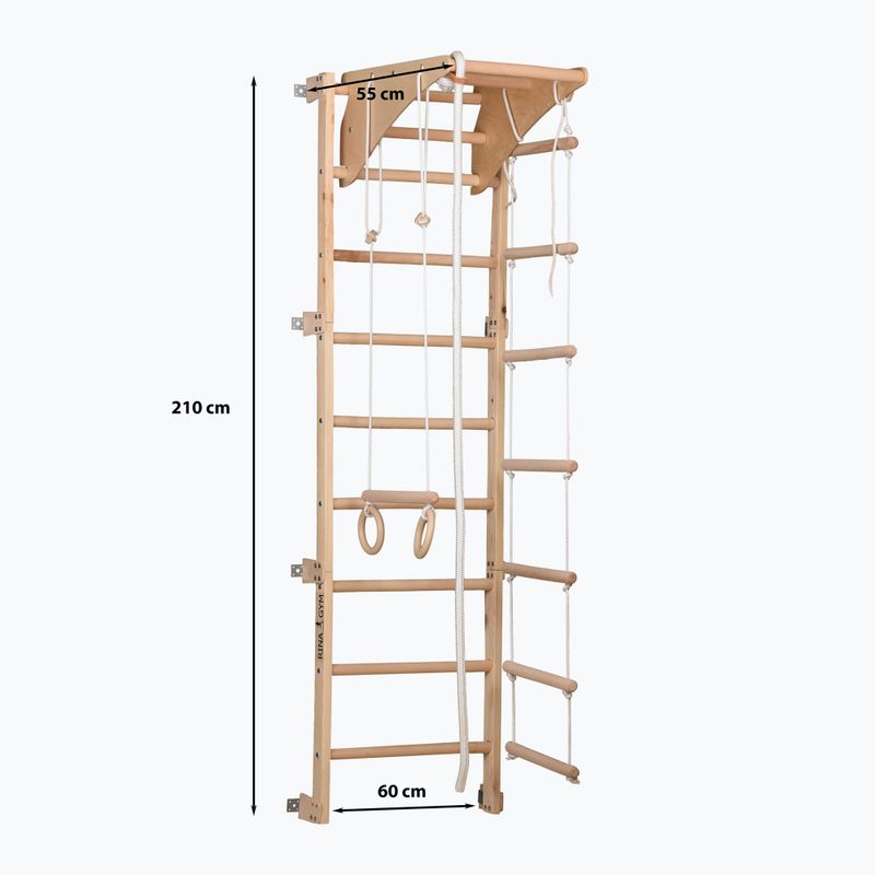 Scară de gimnastică RINAGYM Eco-Pine 6