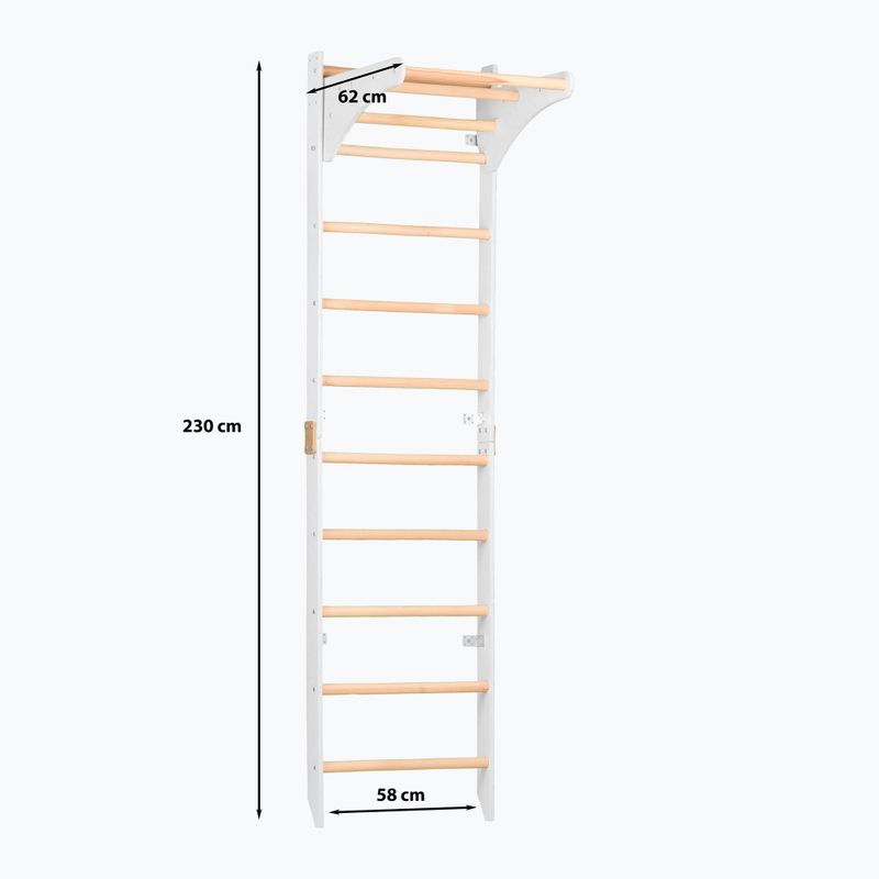 Scară de gimnastică RINAGYM SPR C pure white 2