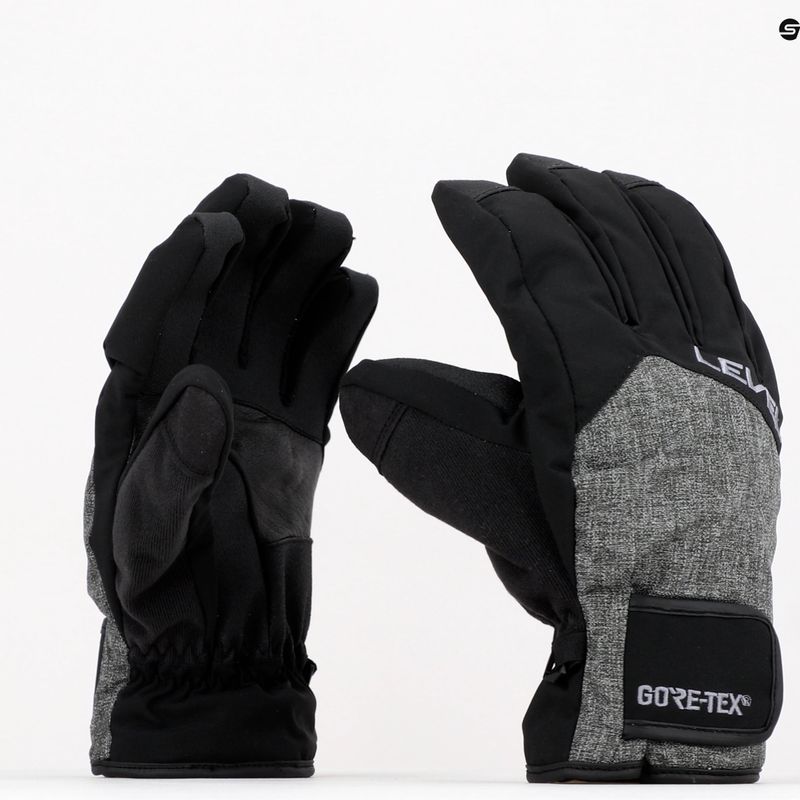 Mănuși de schi pentru bărbați Level Rescue Gore Tex negru 1109 9