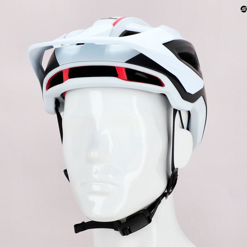 Cască de bicicletă Fox Racing Speedframe Pro Blocked negru-albă 29414_058 16