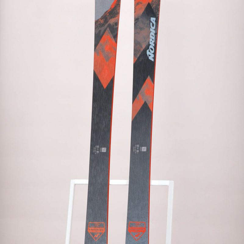 Nordica ENFORCER 94 Flat schiuri de coborâre gri-roșu 0A230800001 12