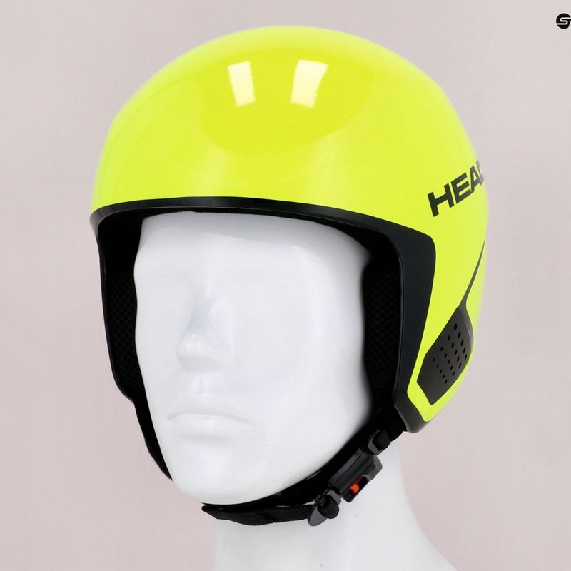 Cască de schi pentru copii HEAD Downforce Jr galben 320310 12