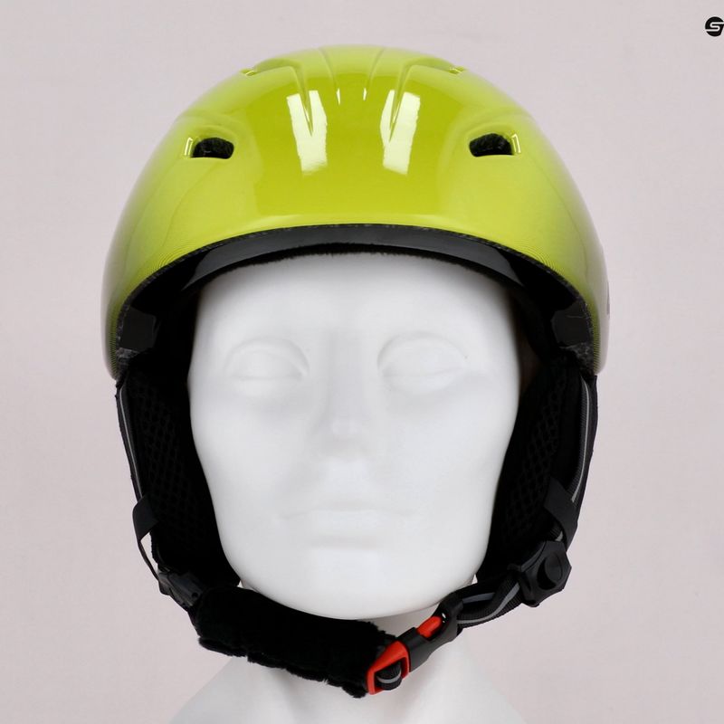 Cască de schi pentru copii 4F M016 45S verde 4FJAW22AHELM016 15