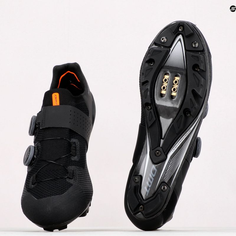 Încălțăminte de ciclism MTB pentru bărbați DMT MH10 neagră M0010DMT23MH10-A-0064 14
