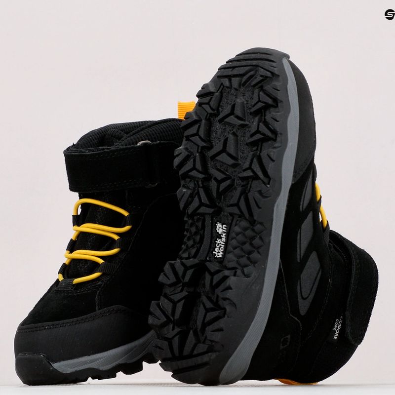 Jack Wolfskin Vojo Lt Texapore Mid cizme de trekking pentru copii negru 4054021 11