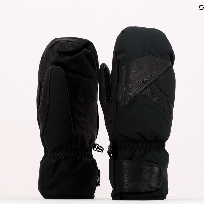 Mănuși de snowboard cu un singur deget pentru bărbați ZIENER Gettero As Aw Mitten, negru, 211002.12 8