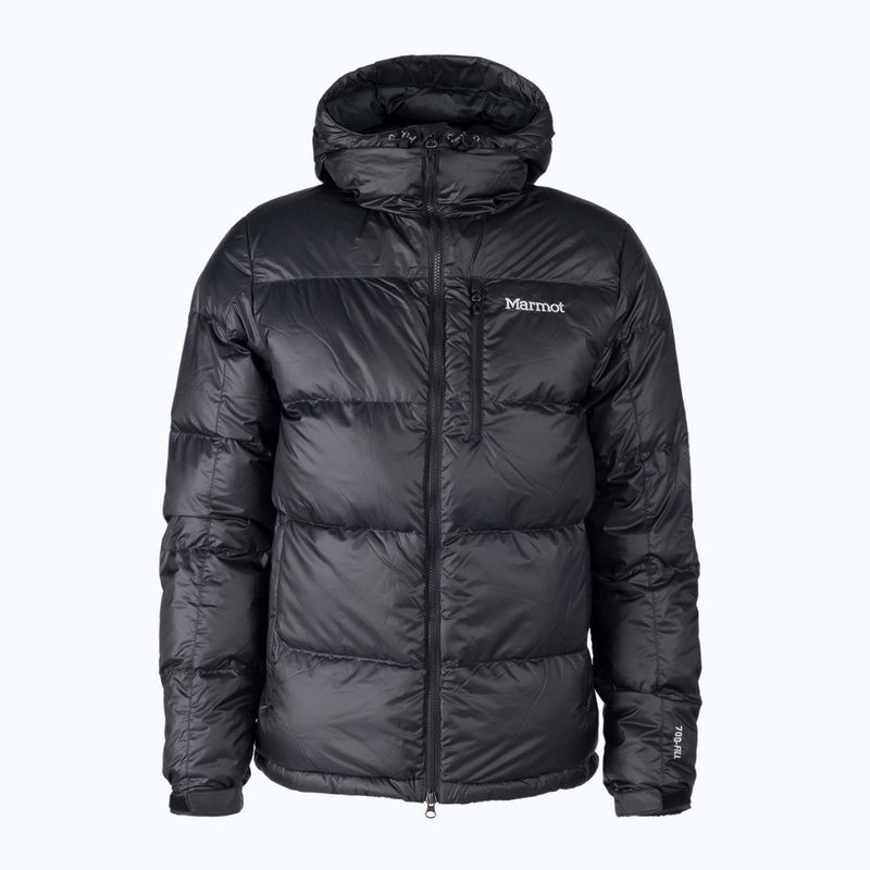 Marmot Guides Down Hoody jachetă cu glugă pentru bărbați negru 73060
