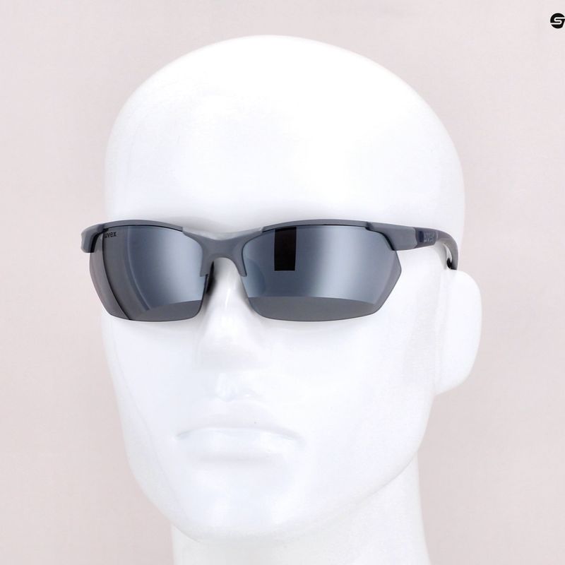 Ochelari de soare UVEX Sportstyle 114 gri/albastru S5309395416 9